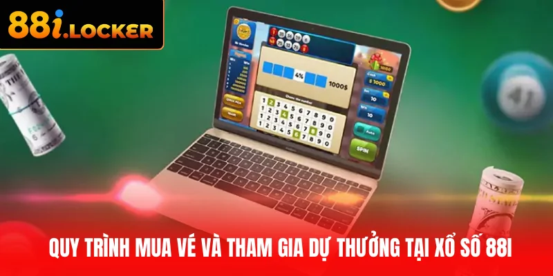 Quy trình mua vé và tham gia dự thưởng tại Xổ số 88I